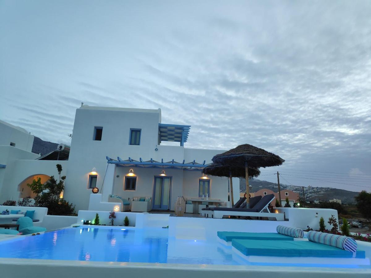 Santoxenia Luxury Villa Kamári Dış mekan fotoğraf
