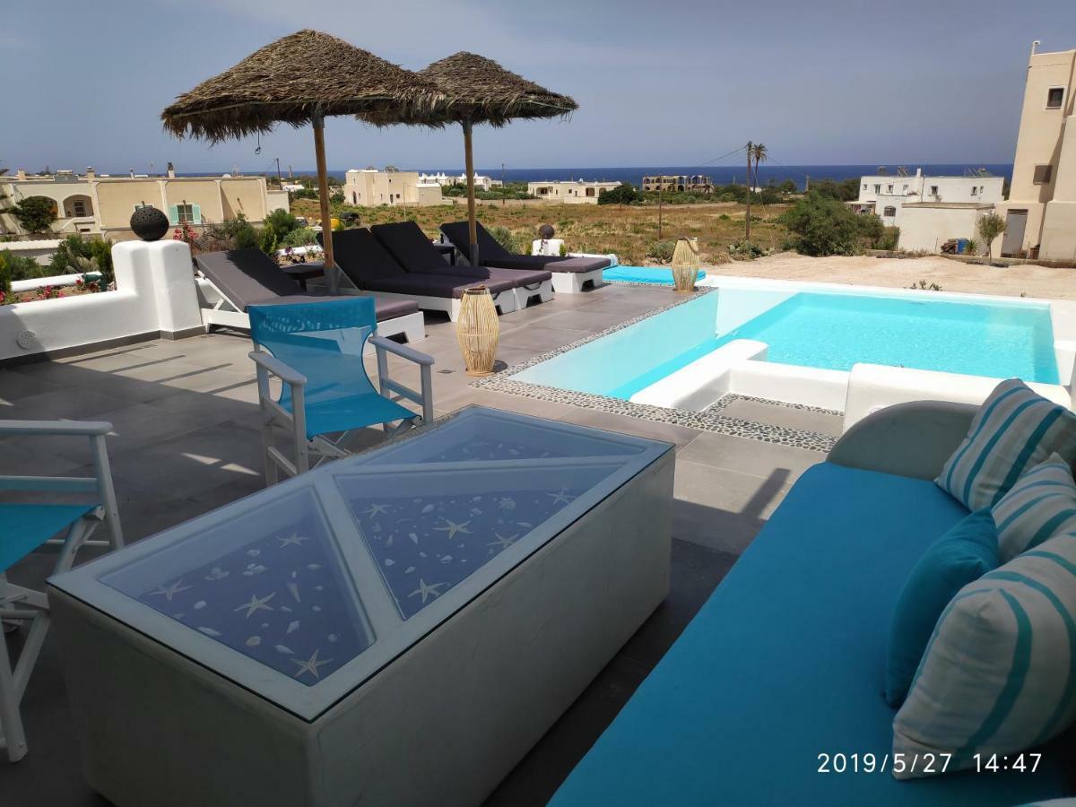 Santoxenia Luxury Villa Kamári Dış mekan fotoğraf