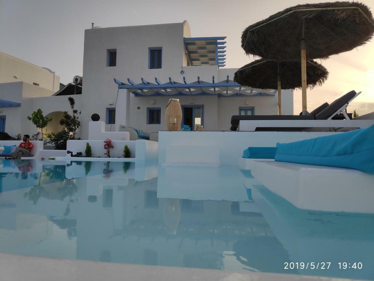 Santoxenia Luxury Villa Kamári Dış mekan fotoğraf