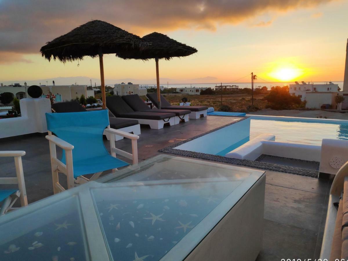 Santoxenia Luxury Villa Kamári Dış mekan fotoğraf