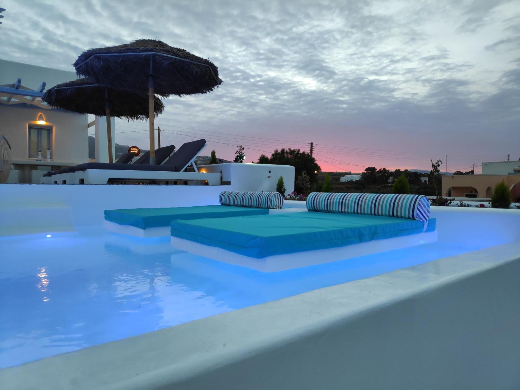 Santoxenia Luxury Villa Kamári Dış mekan fotoğraf